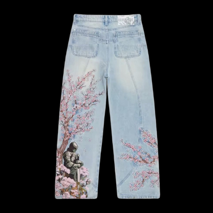 "CHRY BLSM JEANS"